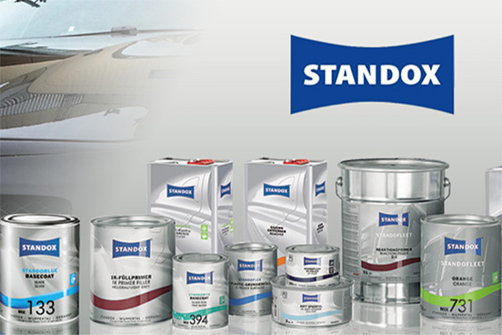 スタンドックス社（STANDOX）の塗料を使用